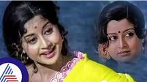 Here is funny incident of actress Manjula and Dr Rajkumar in Eradu Kanasu film Shooting srb