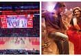 WATCH - Mahesh Babu starrer Guntur Karaam's 'Kurchi Madatha Petti' song played at NBA half time in US ATG