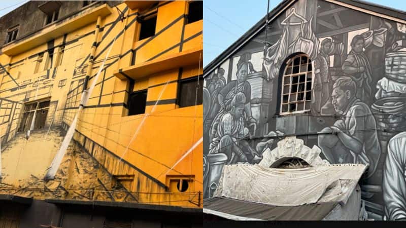 'One big creative canvas': Anand Mahindra shares pics of vibrant art at Sassoon Docks, Mumbai