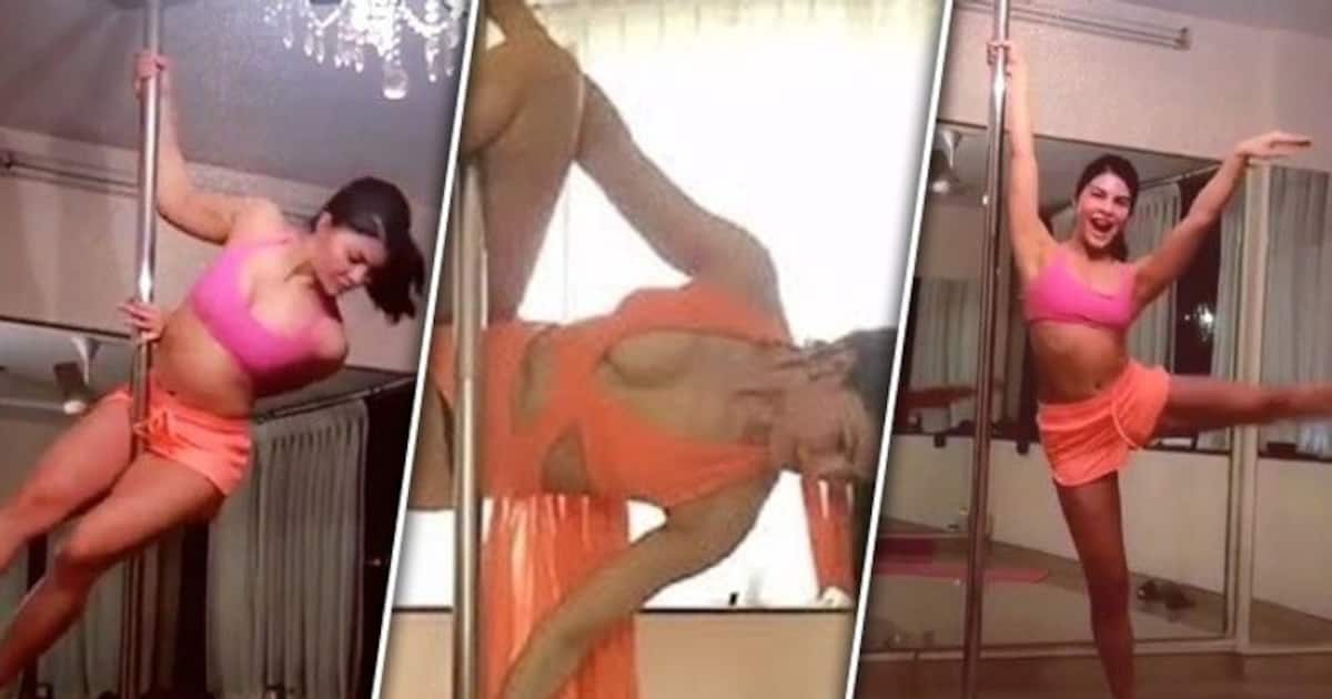 Sexy Video: Jacqueline Fernandez flaunts her BOLD pole dance skills in THESE viral clips; WATCH