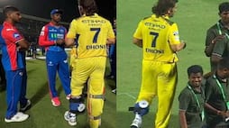 CSK Player MS Dhoni Playing with a Leg Muscle Tear due to this reason he play down 7 or below in IPL 2024 rsk