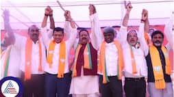 Basavanagowda Patil Campaign in Udupi Lok sabha Constituency BJP Candidate Kota Srinivas Pujari sat