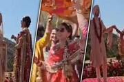 Taapsee Pannu's wedding video: Actress ditches lehenga, dances during bride entry-WATCH RBA