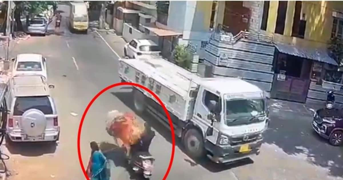 Bull's road rage in Bengaluru caught on camera: Truck driver's timely ...