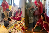 Yodha actress Rashi Khanna stuns in red attire for housewarming puja; buys new property in Hyderabad ATG
