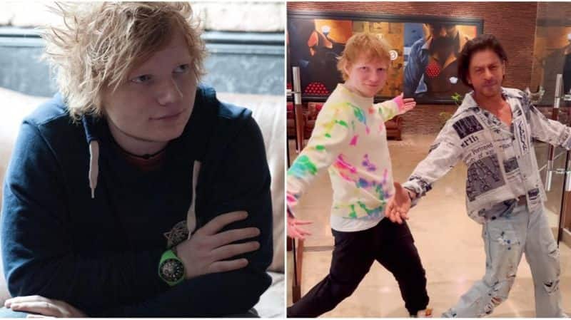 Ed Sheeran confesses to watching Shah Rukh Khan's movies on flights; Here's what he said ATG