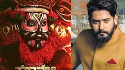 Prajwal Devaraj Starrer Karavali Movie Poster In Yakshagana Getup gvd