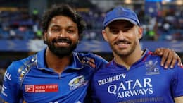 Mumbai Indians won the toss and Choose to bowl first against Royal Challengers Bengaluru rsk