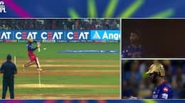 Nitin Menon not giving no ball to Dinesh Karthik and Virat Kohli arguing with Umpires During MI vs RCB 25th Match at Wankhede Stadium rsk