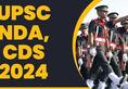 UPSC Exam 2024 News NDA NA1 CDS exam admit card released Download from official website Exam will be held on 21st April XSMN