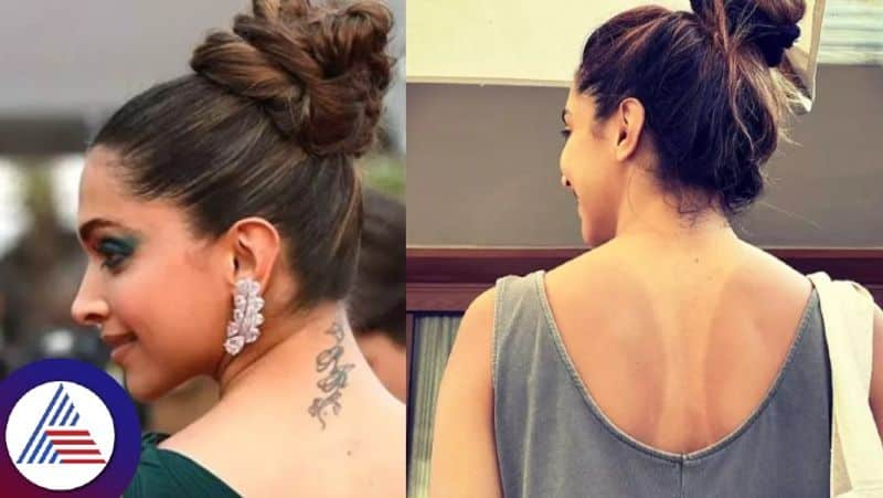 Deepika Padukone Star heroine gets rid of her ex boyfriends tattoo vvk
