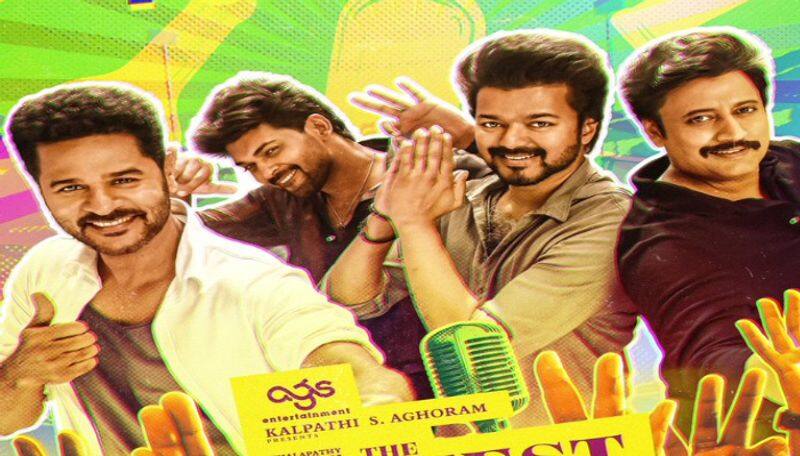 Thalapathy vijay starring the greatest of all time movie first single whistle podu out now ans