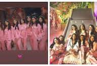 A Princess Diaries Royal slumber party...', Janhvi Kapoor attends Radhika Merchant's bridal shower [PICTURES]