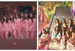 A Princess Diaries Royal slumber party...', Janhvi Kapoor attends Radhika Merchant's bridal shower [PICTURES]