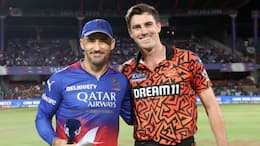 Royal Challengers Bengaluru won the toss and choose to bowl first against Sunrisers Hyderabad in 30th IPL Match at Chinnaswamy Stadium rsk