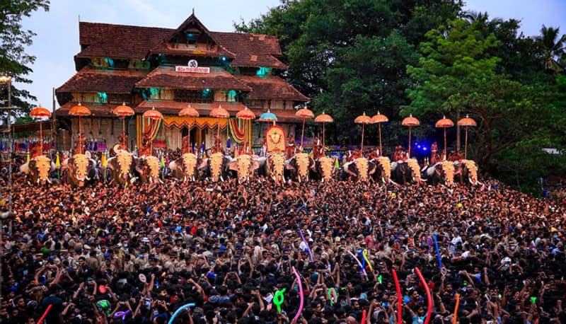 Crisis again for Thrissur Pooram; The forest department has again issued an order to control the elephants