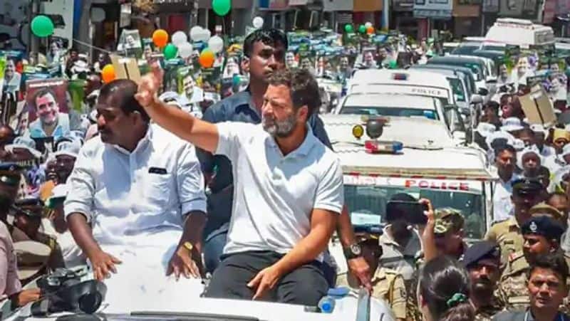Lok Sabha election 2024: Rahul Gandhi holds massive roadshow in Wayanad ahead of LS elections-rag