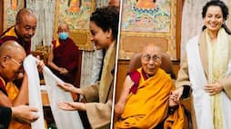 Loksabha Elections 2024: Mandi BJP candidate Kangana Ranaut visits Dalai Lama in Dharamshala [PICTURES] ATG