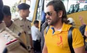 Ms Dhoni At Airport