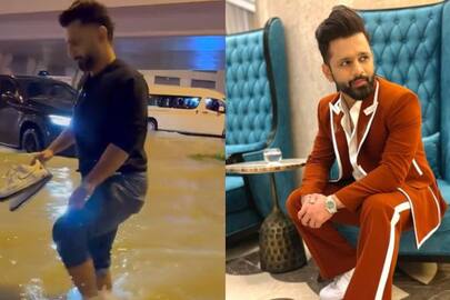 Singer and Bigg Boss contestant Rahul Vaidya shares video in knee-deep water amid Dubai heavy rainsrtm