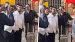 Shah Rukh Khan doppelganger spotted at airport  nertizen calls him SRK From Meesho watch RBA