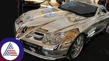 Dubai oil businessman owns Pure White gold Mercedes Benz car ckm