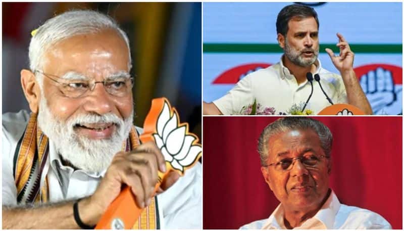 pm modi against rahul gandhi and pinarayi vijayan statement kerala lok sabha election 2024