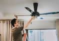 tips to clean ceiling fan without stool or ladder in hindi zkamn