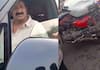 Actor Raghubabu's car collided with biker on Nalgonda bypass road and died