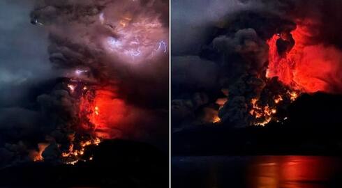 Indonesia volcano: Dramatic videos of lava spewing surface; evacuations, airport closure ordered (WATCH) AJR