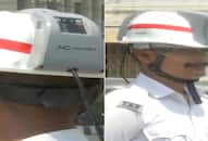 Vadodara Traffic Police wears AC helmet designed by IIM student to beat the heat nti