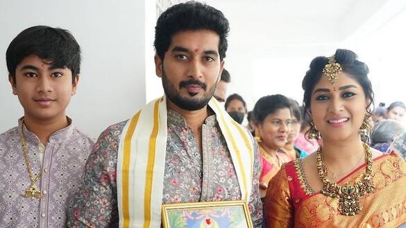 karthika deepam fame nirupam paritala owns a house performs housewarming ceremony ksr 