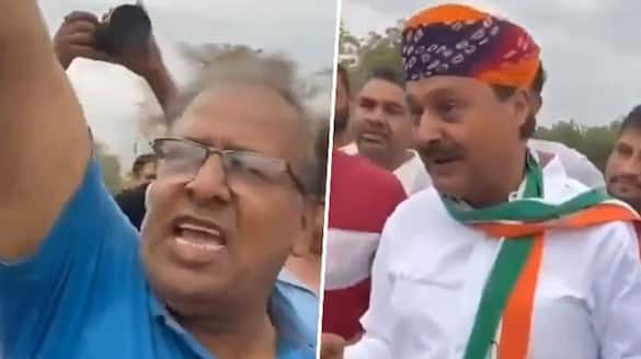 Those who oppose Ram Mandir, we oppose them Congress' Jodhpur candidate faces voters' heat (WATCH) snt