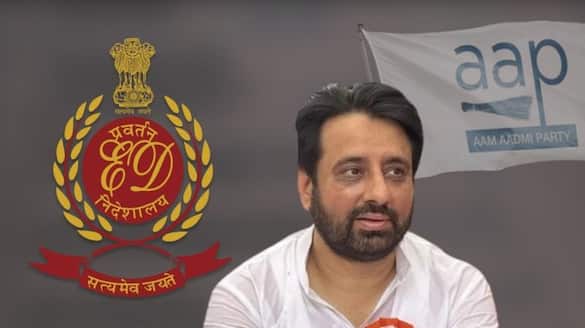 ED action again in Delhi; Aam Aadmi MLA Amanatullah Khan arrested in blackmoney case related to waqf board corruption
