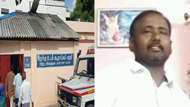 attur election duty man died after met with accident while riding with wife ans