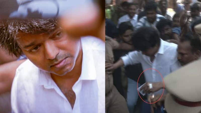complaint against actor vijay for  violating the election rules