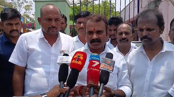 Union Minister of State L. Murugan has said that the election officials are working in support of the ruling party in Coimbatore vel