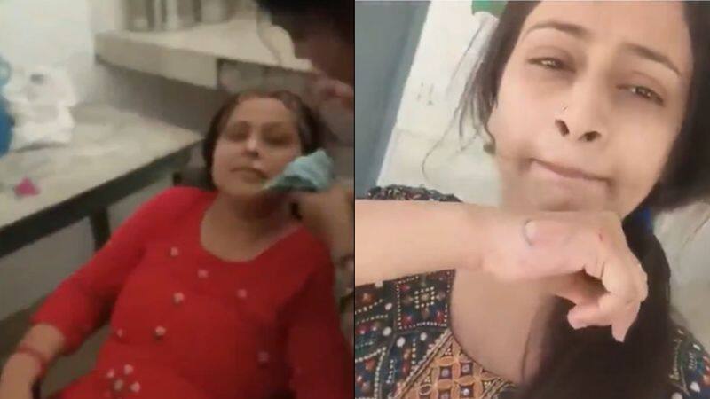 Principal caught getting facial in school, bites teacher for filming her; WATCH viral videortm 