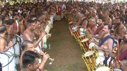 Thrissur Pooram 2024 Aniyan Marar and his team performs famous ilanjithara melam, people awaits for kudamattam