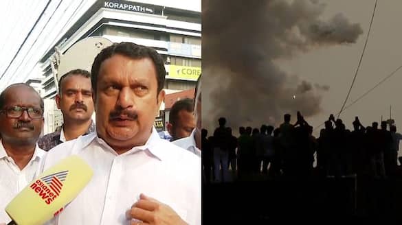 k muraleedharan against official on thrissur pooram fire works delay