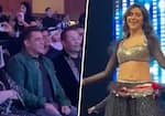 Watch Salman Khan in Dubai enjoying Elnaaz Norouzi's belly dance amid death threats see video RBA 