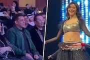 Watch Salman Khan in Dubai enjoying Elnaaz Norouzi's belly dance amid death threats see video RBA 