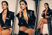 Shehnaaz Gill SEXY photos Punjab Ki Katrina Kaif flaunts her cleavage in black leather jacket RBA 