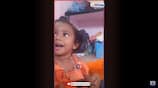 2 years old baby called her mother for vote polling in sivakasi video goes viral vel