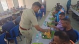 Thiruttani Police gave a party to paramilitary personnel engaged in election work-rag