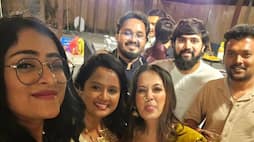 Sangeetha Sringeri family attends Ishanis brothers wedding pav