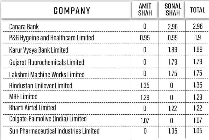 Lok sabha Election Major stocks invested by Home Minister Amit Shah and wife sonal Shah akb