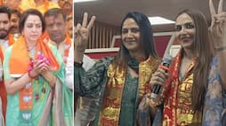 Lok Sabha Elections 2024: Hema Malini's daughter Esha Deol champaigns for her amidst lip job rumours [PHOTOS] ATG