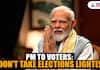 EXCLUSIVE PM Narendra Modi appeals to voters: 'Don't take 2024 elections lightly...'
