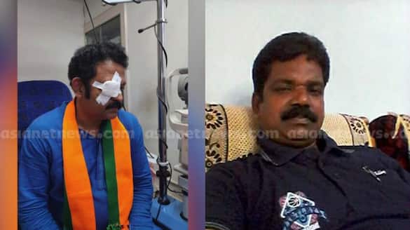 Kollam NDA candidate Krishnakumar's injury incident case; Arrested BJP worker with explanation